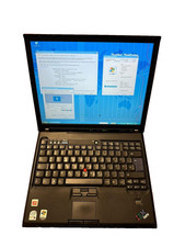 IBM Thinkpad T60p 14,1" XP Retro Gaming Laptop Typ 2007