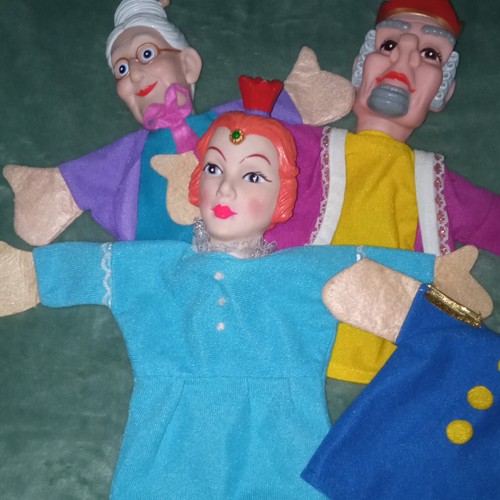 Set kasperlepuppen oma - set,