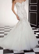 elegantes Brautkleid Eddy K Milano Fit'nFlare, ivory, Gr. 38
