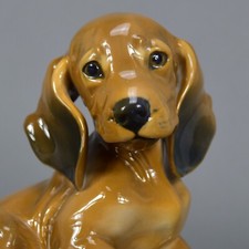 Rosenthal Kärner Welpe Dackel Hund dog dachshund Figur figure Porzellan