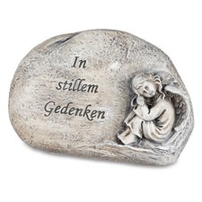 Formano - Stein mit Engel 16cm