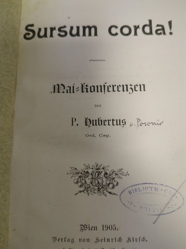 Sursum corda mai konferenzen - sursum, corda!