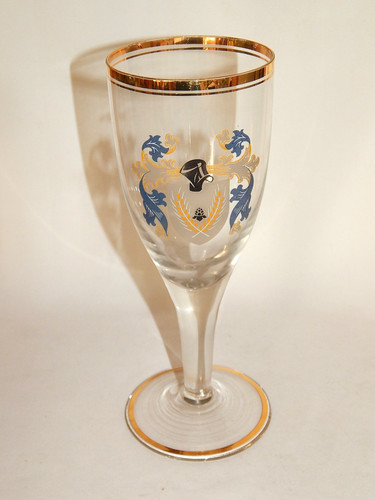 Pokalglas mit wappen - mit,