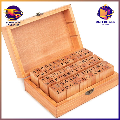 Holzstempel set stück - holzstempel,