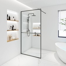 Duschabtrennung Dusche Glas 10mm ESG Duschtrennwand Walk-In Duschwand OUTLETWARE