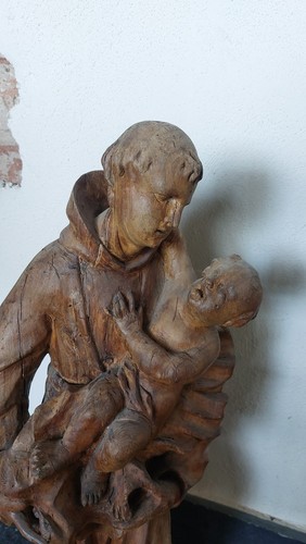 Holzfigur skulptur plastik - holzfigur,