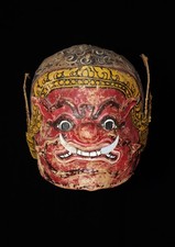 Old Khon mask, Thailand, Asian
