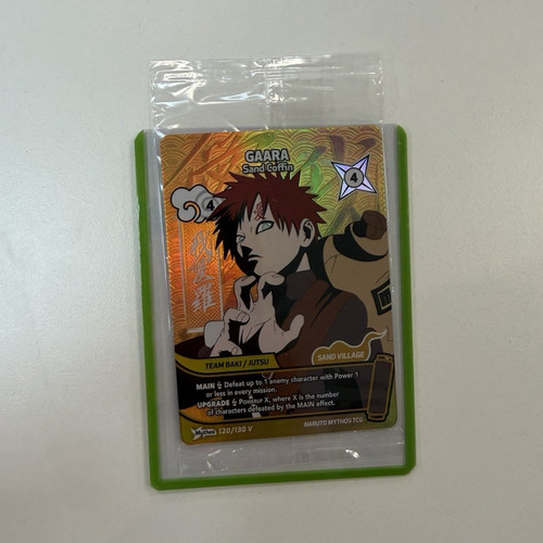 Naruto mythos card gaara - naruto,