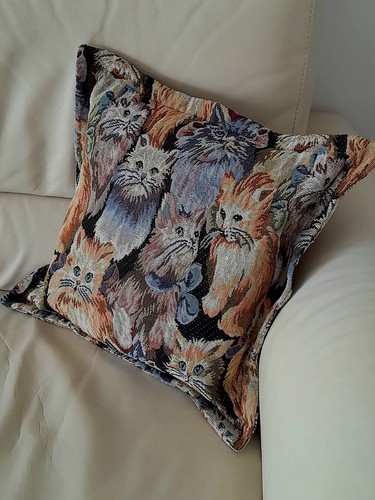Kissenbezug katzen 46x46 - katzen,