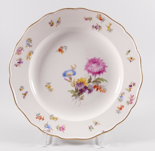 Meissen teller blumen blume - meissen,