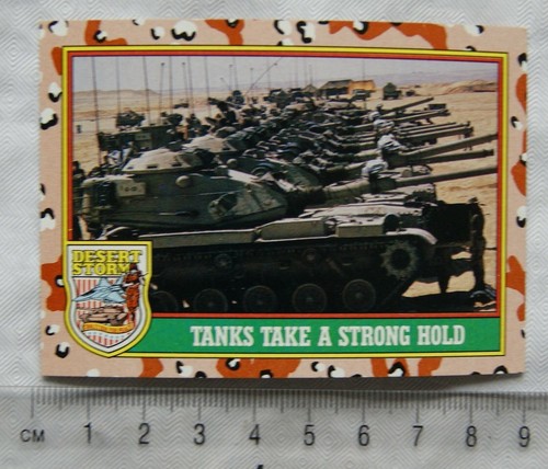 Topps desert storm - desert, nr.