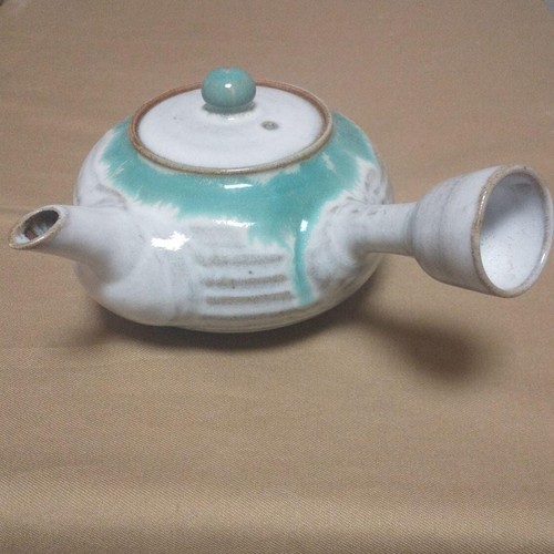 Steingut kyusu teekanne - kyusu,