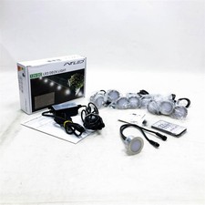 10er WIFI DreamColor RGBIC Bodeneinbaustrahler Aussen Eingebauter IC, Ø45mm Led