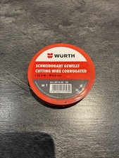 Würth Schneidedraht 07145828 – Runddraht 0,8 mm Stahl, 22,5 m Rolle