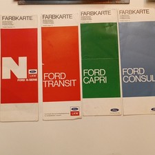Original Ford Farbkarten N