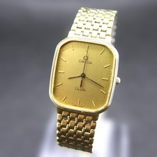 Omega Deville Uhr Herren Eckig