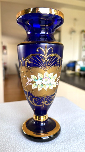 Große glas vase bohemia - große,