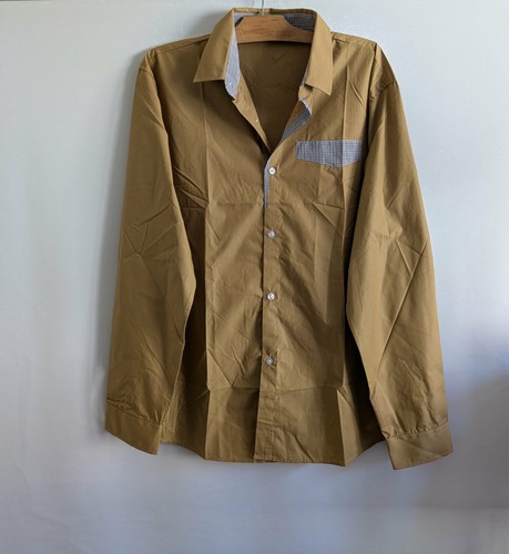Senfhemd baumwolle polyester - senfhemd,
