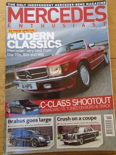 Mercedes enthusiast oct - enthusiast,