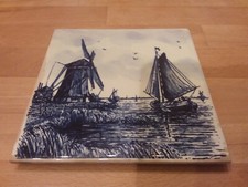 Delft, Kachel blue Hollandmotiv Made in Belgium, H F7 S3L FI