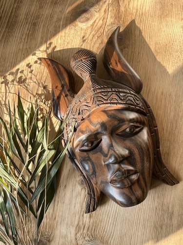 Afrikanische holzmaske - afrikanische,