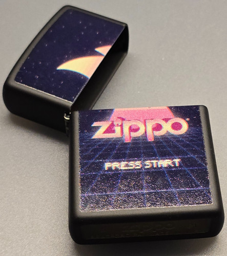 Zippo retro gaming design - retro,
