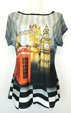 38) Noah Kay Manou Lenz Damen T-Shirt Top London Neu Gr. 34 36 38 40 42 