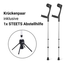 Krücken Paar Gehhilfe