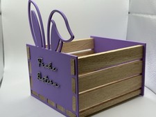 Osternest mit Naturholz