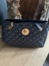 Versace medusa lederhandtasche - versace,
