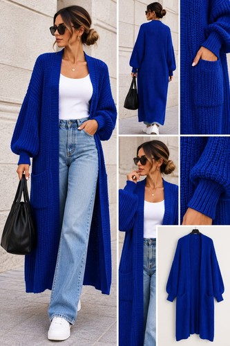 Italy strick jacke - strick, lang