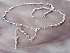 Rosenkranz Silber 925 50 cm