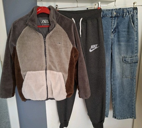 Jeans baggy zara - h&m,