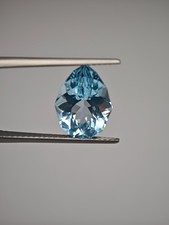 Topas 5.02ct VVS Fancy Sky Blue Edelstein – Brasilien Sammlerstein