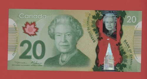 Canada dollars 2012 polymer - 20,