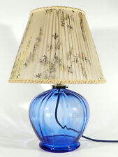 WMF Ikora Glas Lampe ° blaue Tischlampe ° art deco glass lamp °°