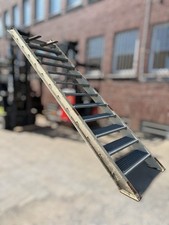 Stahltreppe Industrietreppe Außentreppe Bau Treppe 268cm Geschosshöhe 49434