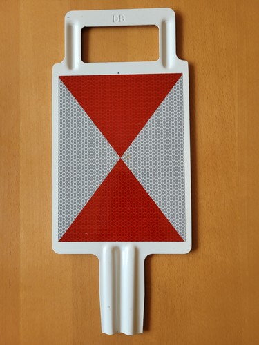 Steckschild zugschluss - steckschild,
