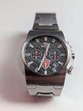 Breil Ducati Course Chronograph Herren,Edelstahl silber, Zifferblatt Carbon