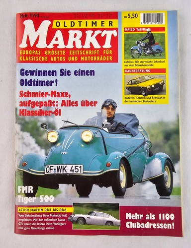Oldtimer markt heft november - oldtimer,