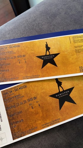 Hamilton das musical 2x - das,