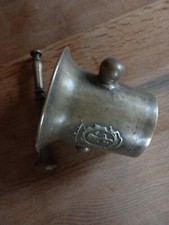 Apothekenmörser Bronzeguss im