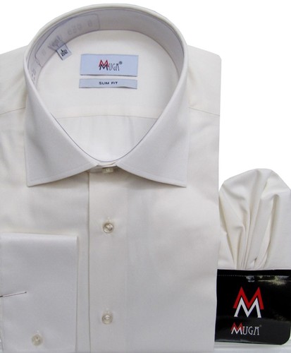 Slim fit glanz hemd mit - slim-fit,