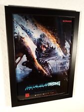 Metal gear rising ps3 xbox Werbeblatt Gerahmt Poster Ad Page framed Werbung 