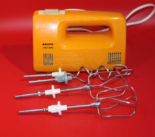 TOP Retro Vintage Handrührgerät Orange Krups 3 Mix 3000 Type 322 Mixer 140 Watt