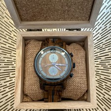 Avant Wood Chronograph Brown