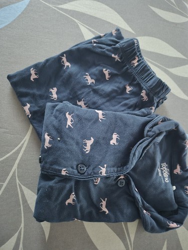 Schlafanzug mädchen blau mit - schlafanzug,