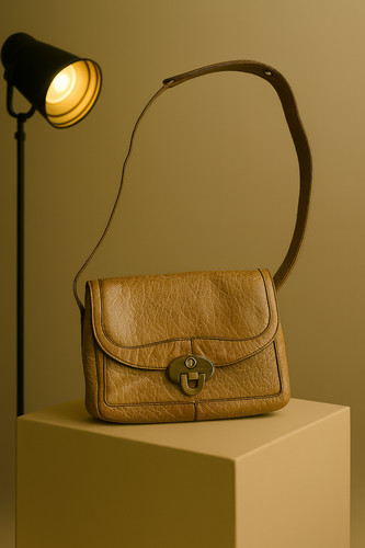 Goldpfeil vintage saddle bag - vintage,