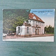 alte AK Forsthaus Strahwalde bei Herrnhut  Inhaber Max Eichler 