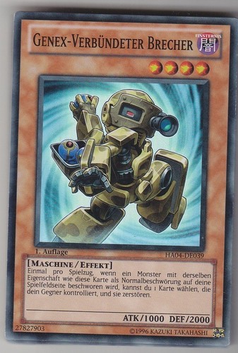 Genex verbündeter - yu-gi-oh,